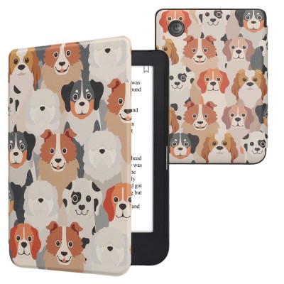 Husa Kwmobile pentru Kobo Clara 2E, Multicolor, Piele ecologica, KWM000017NU050C foto