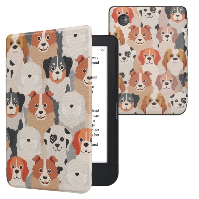 Husa Kwmobile pentru Kobo Clara 2E, Multicolor, Piele ecologica, KWM000017NU050C