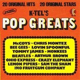 Pop Greats - K-Tel - 1974 - TG 115 ; 20 hituri originale disc vinil mare