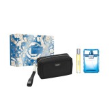 Versace Man Fraiche - Set Cadou (Apa de Toaleta 100 ml + Apa de Toaleta 10 ml + Geanta Cosmetice), Barbati