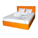 Cumpara ieftin Set Saltea cu spuma, Nova Comfort Flex 160x200x20cm, fermitate tare, hipoalergenica, husa detasabila, Saltsib plus Pachet textile Avantaj cu 2 perne m