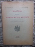 BULETINUL COMISIUNII MONUMENTELOR ISTORICE , PUBLICATIE TRIMESTRIALA , ANUL III NO. 2 , FASC. 10 ,APRILIE-IUNIE 1910