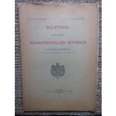 BULETINUL COMISIUNII MONUMENTELOR ISTORICE , PUBLICATIE TRIMESTRIALA , ANUL III NO. 2 , FASC. 10 ,APRILIE-IUNIE 1910
