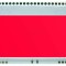 Iluminare de fundal LED roșie 55x46x3,6mm DISPLAY VISIONS