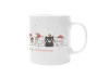 Cana alba personalizata cu Pisicute MerryChristmas, INOVATIX&reg;. 330ml, Oem