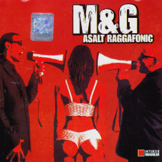 CD Hip Hop: M&G ‎– Asalt Raggafonic ( 2004, original, stare foarte buna )