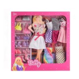 Set de joaca pentru fetite, 6 rochii, accesorii incluse, General