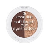Fard de pleoape Nr. 04 Mocha Muse Soft Touch Duo, 1.8g, Essence