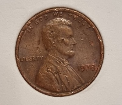 1 cent USA - SUA - 1978 foto