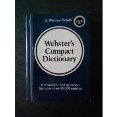 WEBSTER'S COMPACT DICTIONARY (1987, editie cartonata)