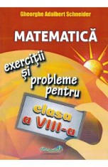 Matematica. Exercitii si probleme - Clasa 8 - Gheorghe Adalbert Schneider