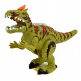 DRAGONUL DINOSAUR MERG, SE ILUMINEAZĂ, RESPIRĂ ABUR