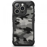Husa pentru Apple iPhone 16 Pro Max, Ringke, Fusion X Camo, Neagra