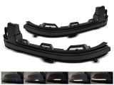 Semnale LED de tunning potrivite pentru oglinzile laterale ale BMW X3 F25 2014-2017, X4 F26 2014-2018, X5 F15 2013-2018, X6 F16 dupa 2014 Performance