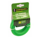Fir motocoasa, trimmer, profil stea, 2.5mmx15m, Gospodarul Profesionist, MC0043.17