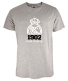 Real Madrid tricou de bărbați Crest grey - XXL