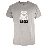 Real Madrid tricou de bărbați Crest grey - XL