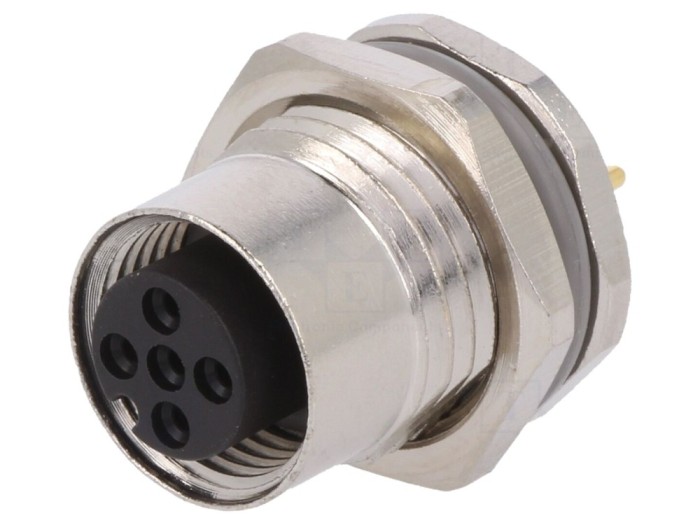 Conector M12 mamă IP67 4P