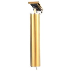Aparat de tuns profesional pentru contur, fara fir, incarcare USB, auriu/argintiu FOXMAG24