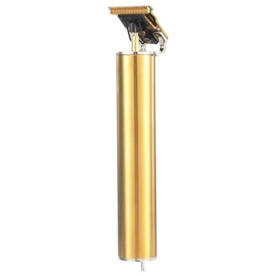 Aparat de tuns profesional pentru contur, fara fir, incarcare USB, auriu/argintiu FOXMAG24