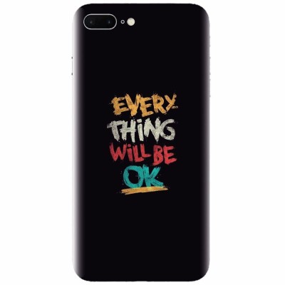 Husa silicon pentru Apple Iphone 8 Plus, Everything Will Be Ok foto