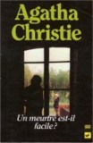 UN MEURTRE EST-IL FACILE? - AGATHA CHRISTIE (CARTE IN LIMBA FRANCEZA)