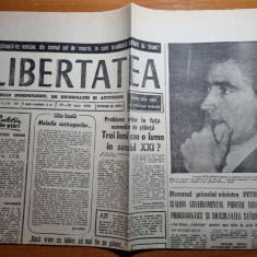 Libertatea 29-30 iunie 1990-discursul lui petre roman,