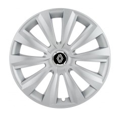 Set 4 Capace Roti Autohelix MSA&reg; potrivite jantelor de 14 inch, pentru Renault Nou model Delta Gray