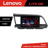 Navigatie Hyundai Elantra 2018- Lenovo Kit-1581 8 core 6+128 GB Android Waze USB Navigatie Internet Youtube Radio CarStore Technology