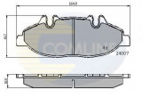 Set placute frana,frana disc MERCEDES VITO / MIXTO caroserie (W639) (2003 - 2016) COMLINE CBP01305