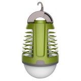 Lampa anti-insecte Platinet, 5 W, 70 lm, 6500 K, 1800 mAh, autonomie 5-7 h, Verde