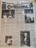 Cotidianul 9-10 ianuarie 1993-rapid bucuresti la paris,diana gheorghian