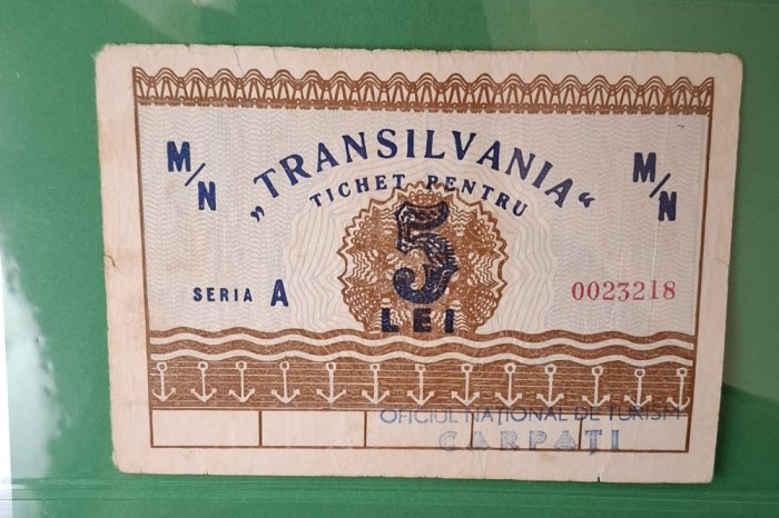 tichet 5 lei navrom