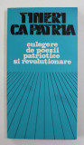 TINERI CA PATRIA - CULEGERE DE POEZII PATRIOTICE SI REVOLUTIONARE , 1983