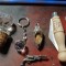 Lot vintage de 11 obiecte diferite