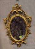 Oglindă de perete din lemn stil Roccoco -Franța