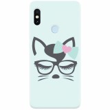 Husa silicon pentru Xiaomi Mi A2, Angel Cat