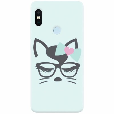 Husa silicon pentru Xiaomi Mi A2, Angel Cat foto