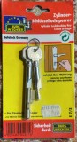 SAFELOCK GERMANY- CILINDRU de SIGURANTA CU DOUA CHEI,SIGILAT /PIESA VECHE