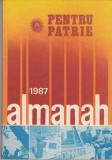 AS - ALMANAH 1987, PENTRU PATRIE