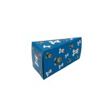 Cutie In Forma De Felie de Tort Din Carton pentru dulciuri, Paw Patrol, albastru