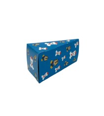 Cutie In Forma De Felie de Tort Din Carton pentru dulciuri, Paw Patrol, albastru