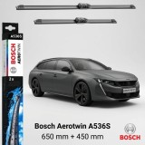Cumpara ieftin Ștergătoare Peugeot 508 SW II PSE Hybrid4 360 din 01.2021 | A536S &ndash; BOSCH