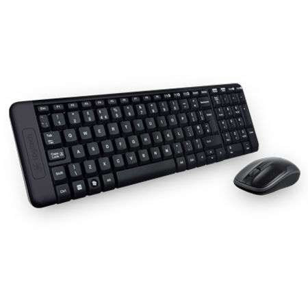 Kit tastatura si mouse wireless mk220 logitec