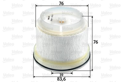 VALEO 587933 filtru combustibil foto
