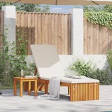 Cumpara ieftin Șezlong 1-persoană Maro 200 x 55 x 94cm Lemn masiv de acacia