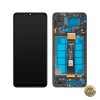 Display cu Touchscreen MP compatibil cu Samsung Galaxy A12 Nacho A127 cu Rama Negru
