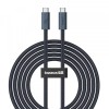 Cablu Date si Incarcare USB-C - USB-C Baseus Flash Series II, 240W, 1.8m, Negru P10311803112-00