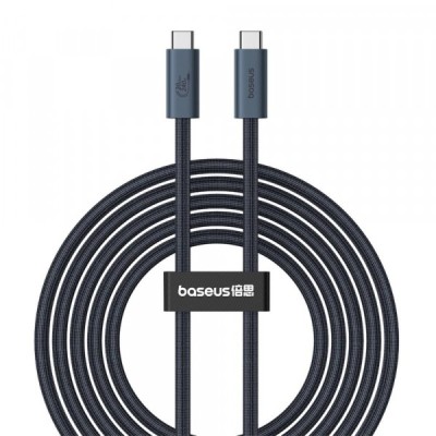 Cablu Date si Incarcare USB-C - USB-C Baseus Flash Series II, 240W, 1.8m, Negru P10311803112-00 foto