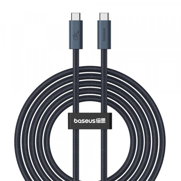 Cablu Date si Incarcare USB-C - USB-C Baseus Flash Series II, 240W, 1.8m, Negru P10311803112-00